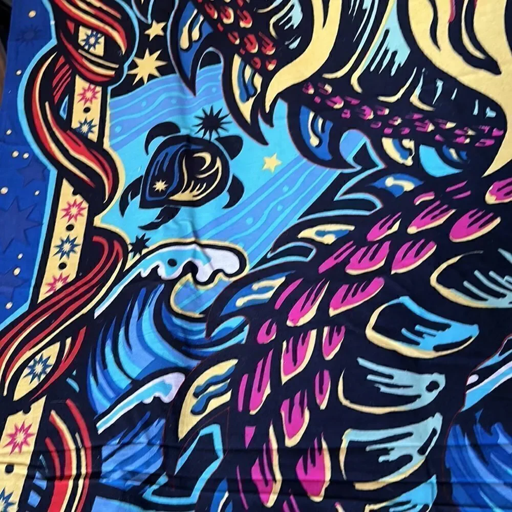 Dragon sun tapestry 60 x 90
